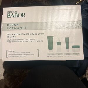 🌿 Doctor BABOR Cleanformance Pre- & Probiotic Moisture Glow Routine Set